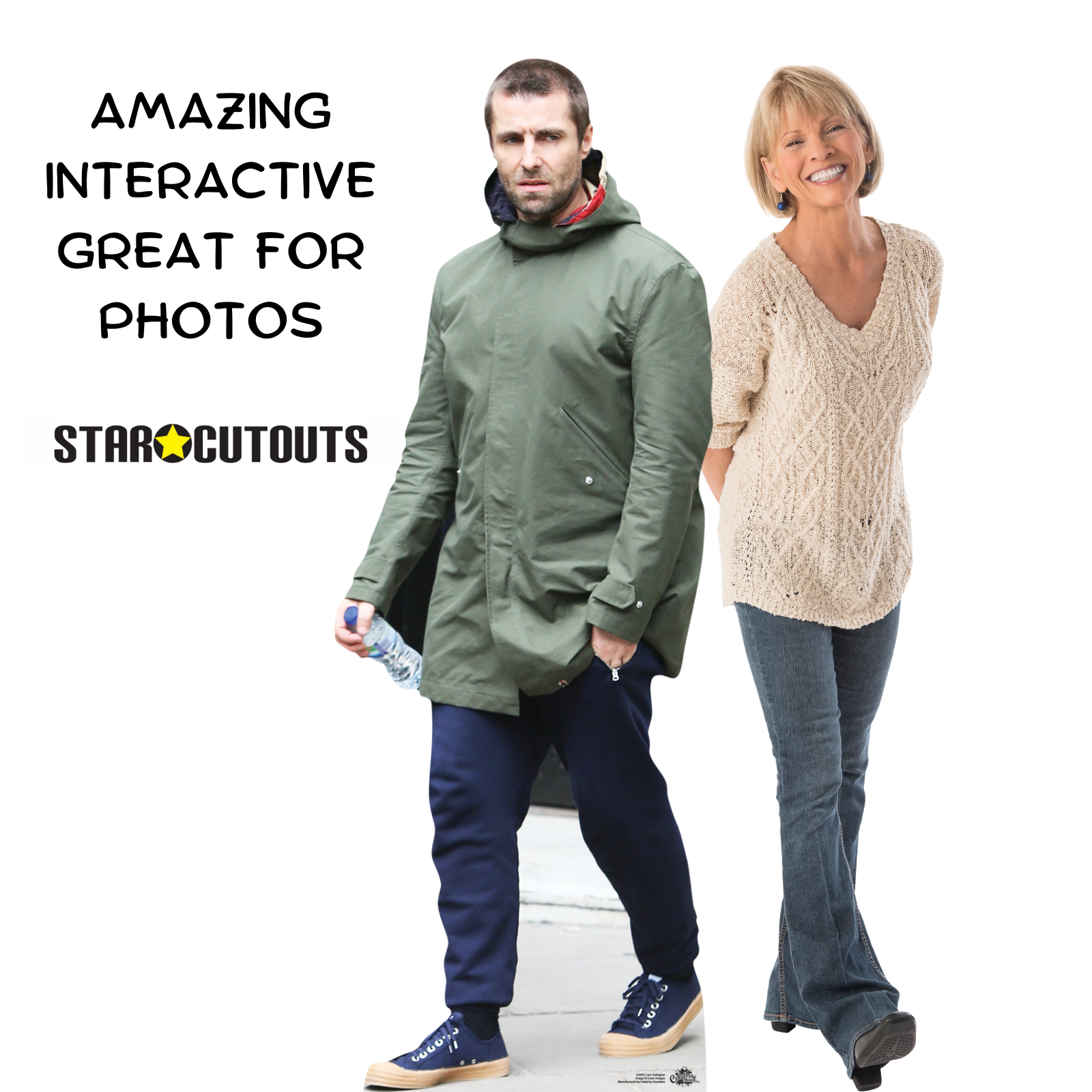 Liam Gallagher Cardboard Cutout - mycardboardcutout