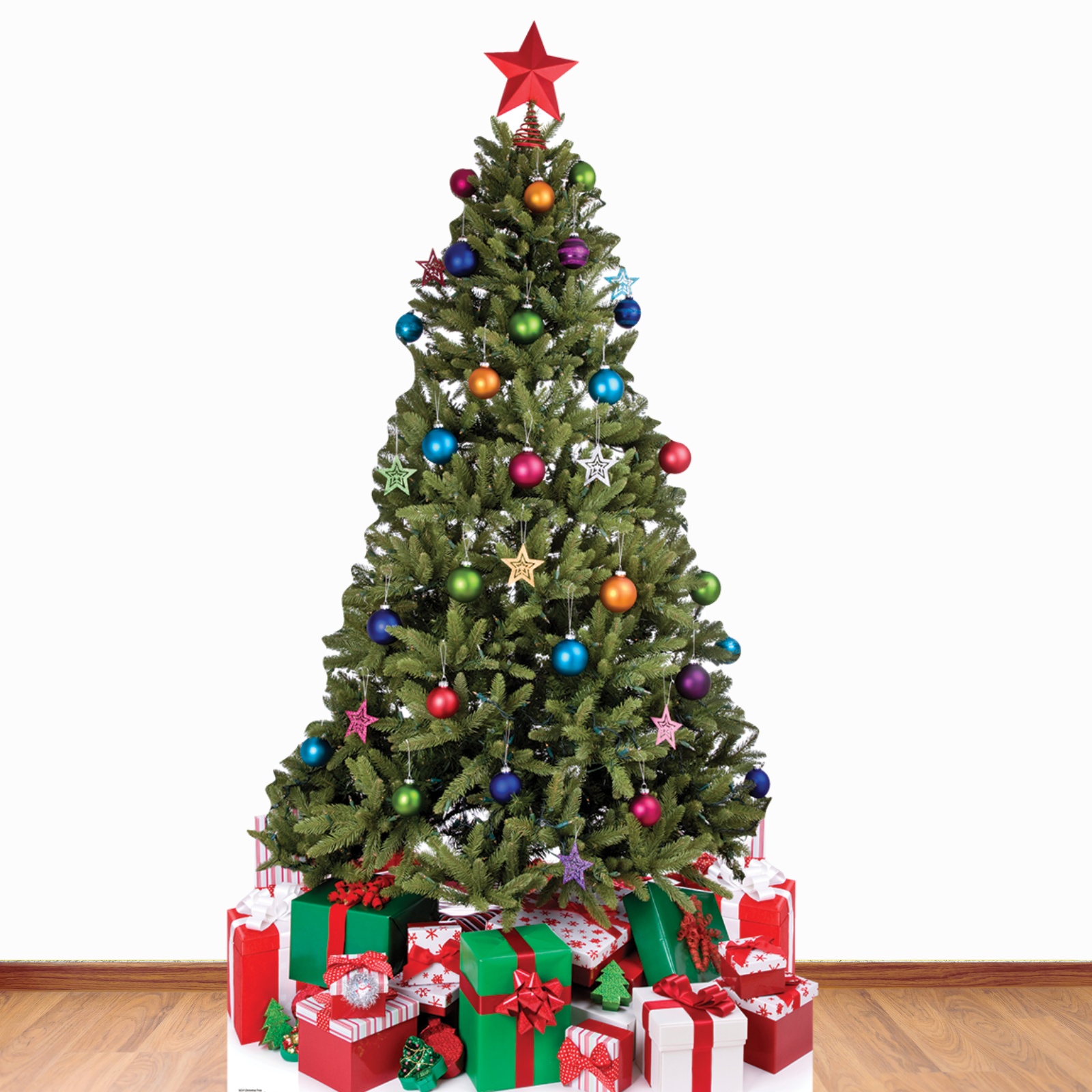 Christmas Tree Cardboard Cutout - mycardboardcutout