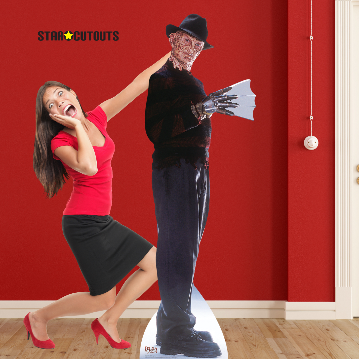 Freddy Kreuger Freddys Glove Cardboard Cutout Lifesize - mycardboardcutout