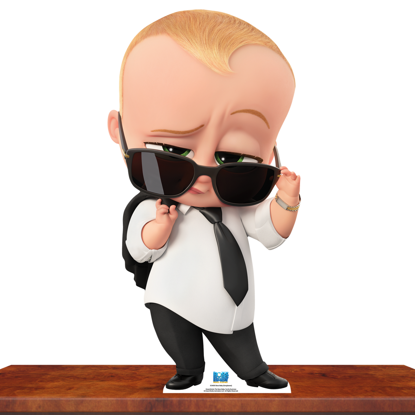 Boss Baby Sun Glasses Cardboard Cutout Height 90cm - mycardboardcutout