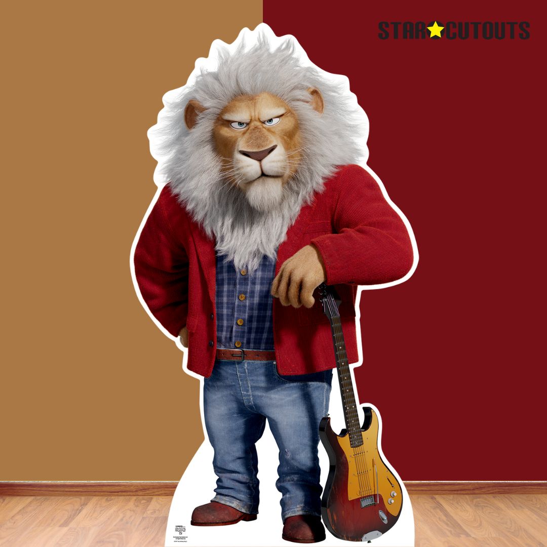 Clay Calloway Bono Lion Sing 2Cardboard Cutout Official