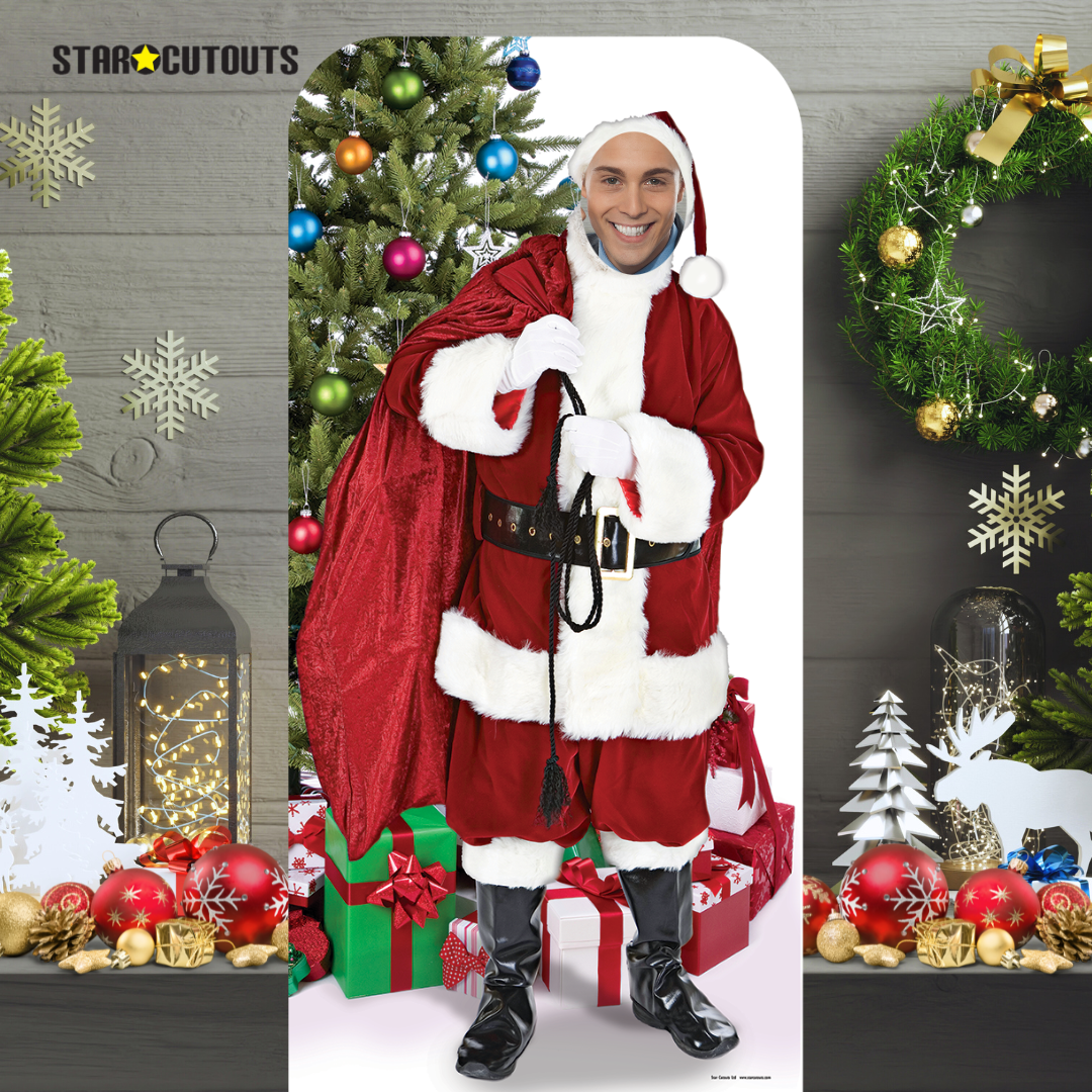 Father Christmas Stand-In Cardboard Cutout - mycardboardcutout