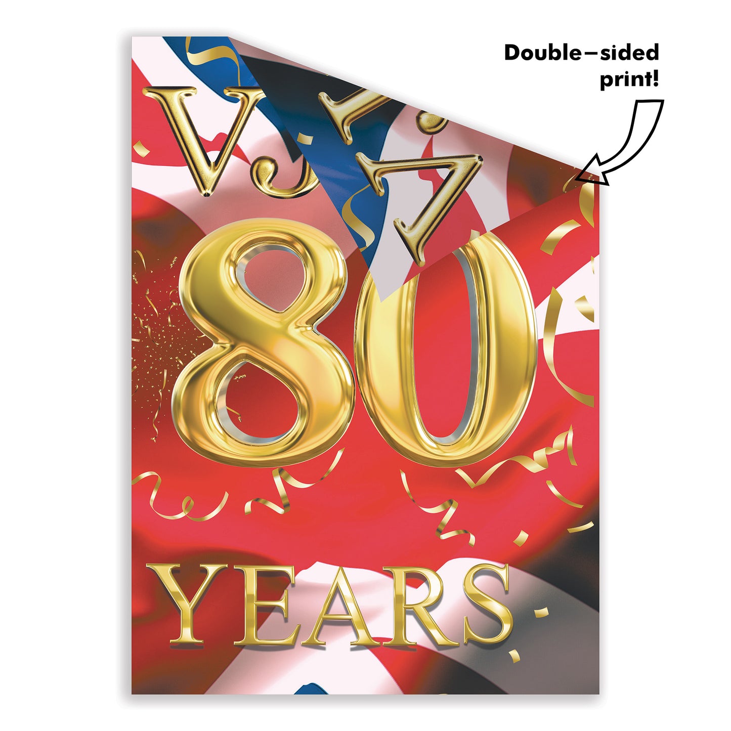 RD083 VJ Day 80 Year Celebration Posters – Mixed 6 Pack Posters Height 44cm