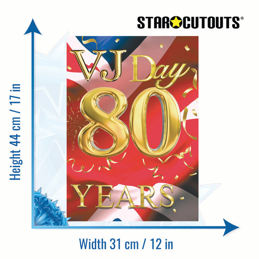 RD083 VJ Day 80 Year Celebration Posters – Mixed 6 Pack Posters Height 44cm