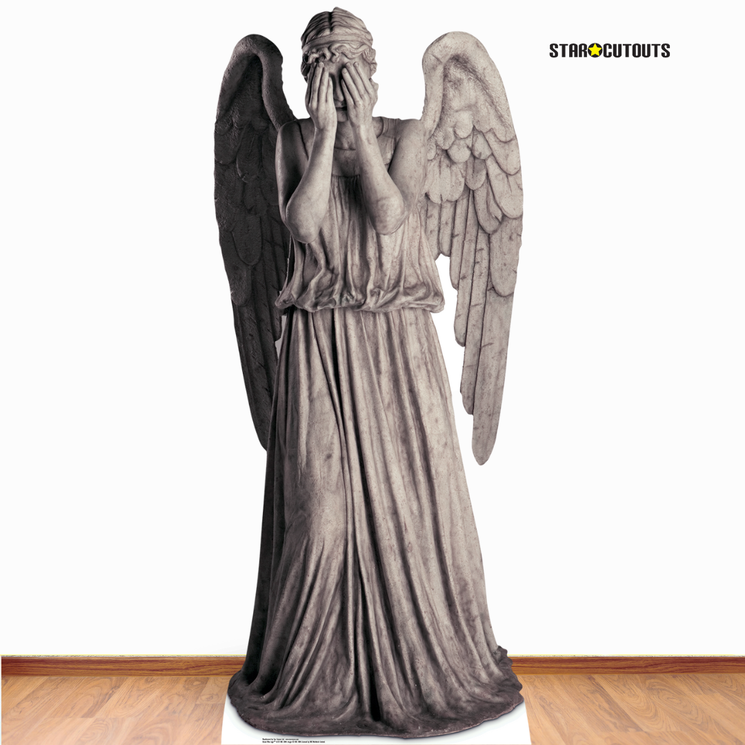 Weeping Angel Blink Angel Cardboard Cutout - mycardboardcutout