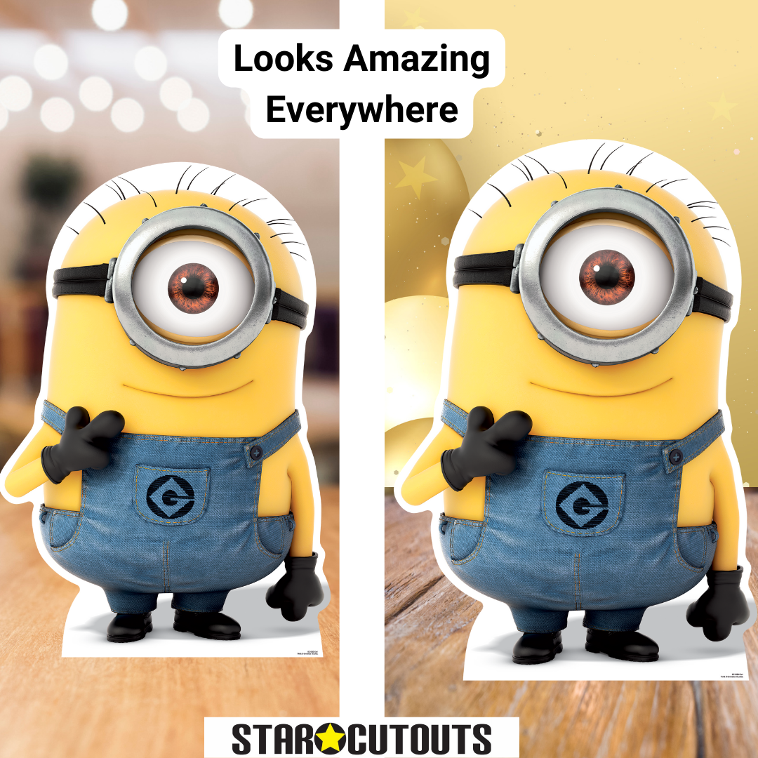 Carl Minion Smiling Despicable Me and Minions Cardboard Cutout - mycardboardcutout