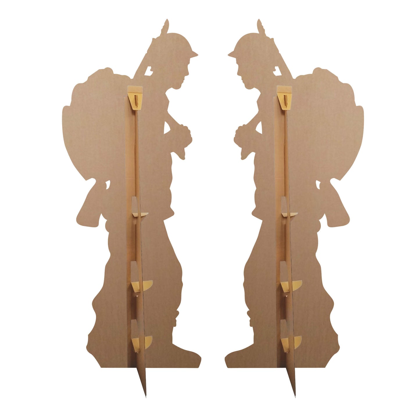 Solider Double Pack Black Silhouette Cutout