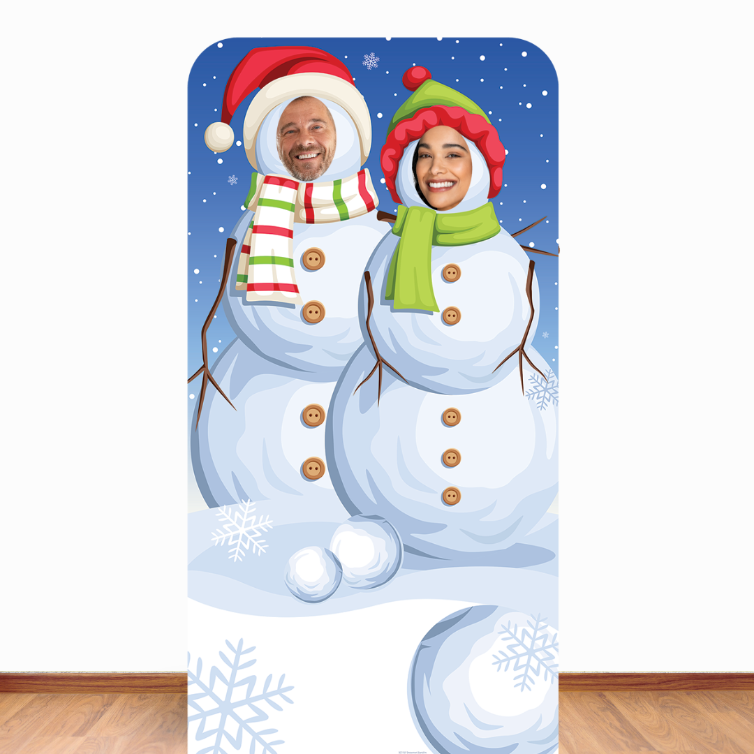 Snowmen Stand-In Cardboard Cutout - mycardboardcutout