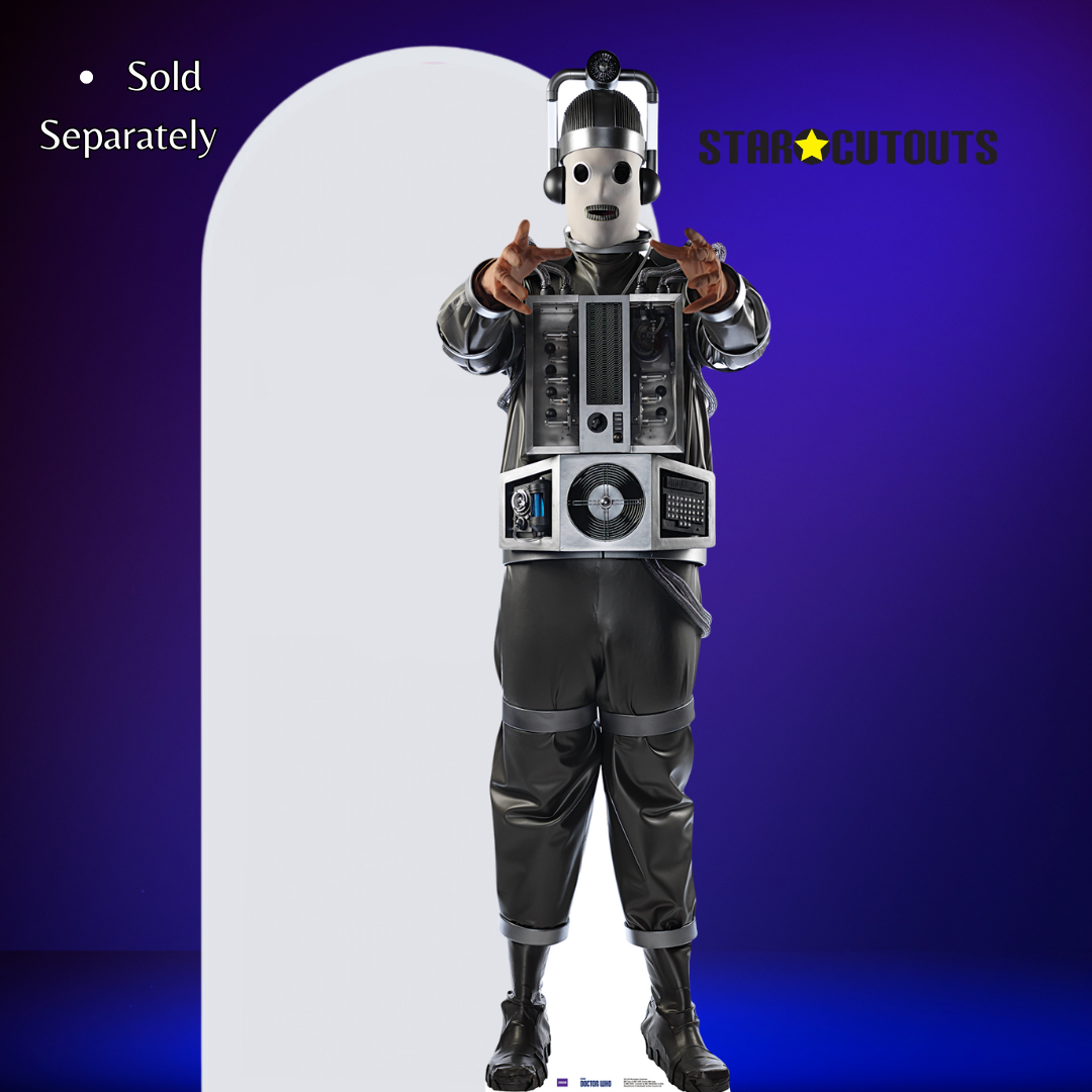 Mondassian Cyberman Cardboard Cutout - mycardboardcutout
