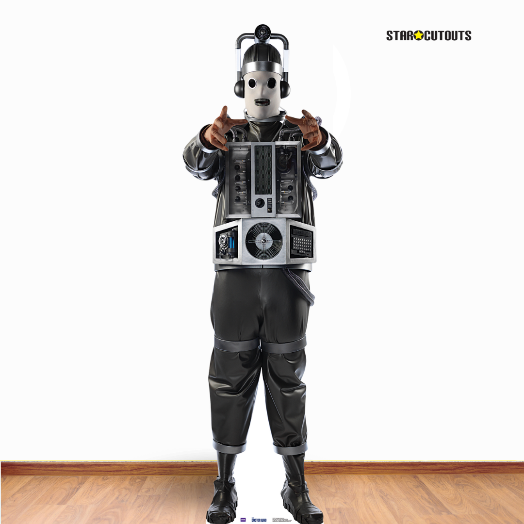 Mondassian Cyberman Cardboard Cutout - mycardboardcutout
