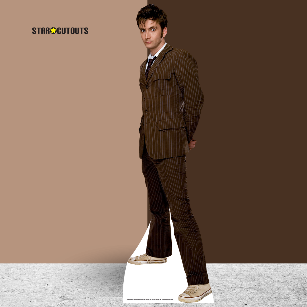 The Doctor Who David Tennant Brown Suit Cardboard Cutout - mycardboardcutout