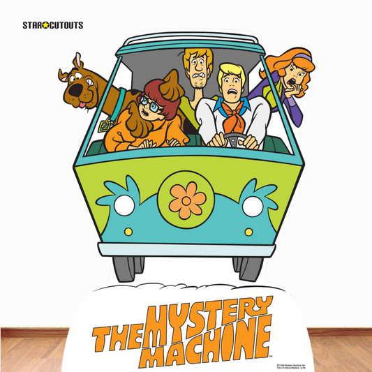 Freds Mystery Machine Van Scooby Doo Small Cardboard Cutout - mycardboardcutout