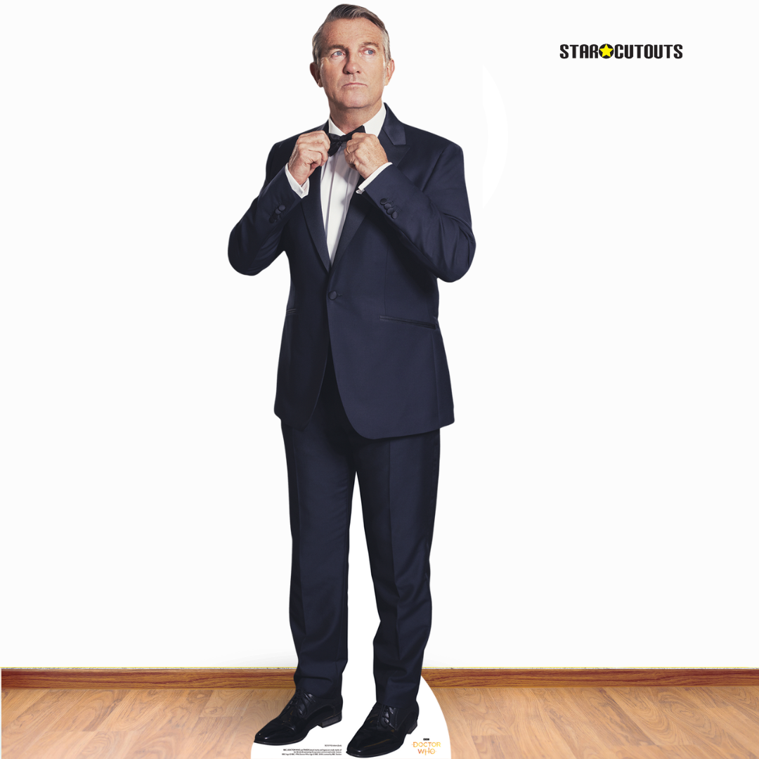 Bradley Walsh Graham Spyfall Suit Doctor Who Cardboard Cutout - mycardboardcutout