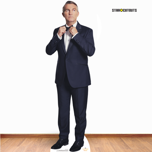 Bradley Walsh Graham Spyfall Suit Doctor Who Cardboard Cutout - mycardboardcutout