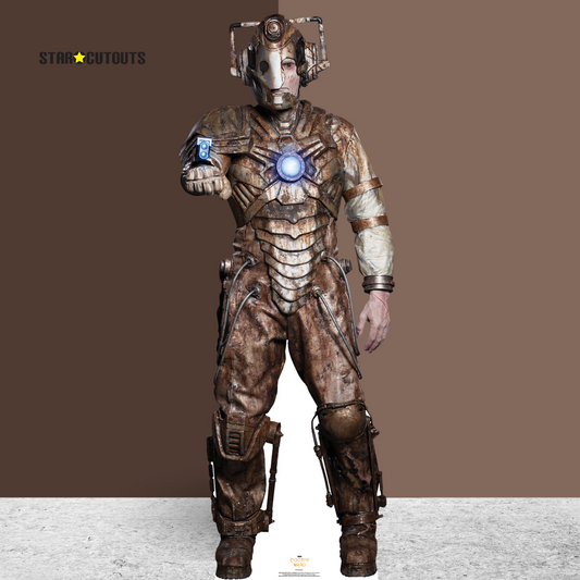 SC1522 Doctor Who Ashad The Lone Cyberman Official Doctor Who Cardboard Cutout - mycardboardcutout