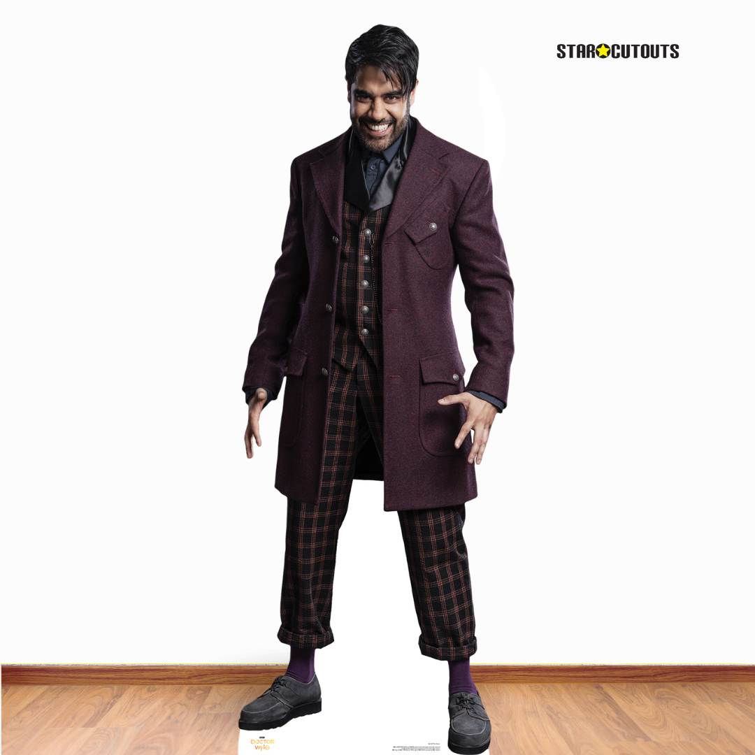 The Master Sacha Dhawan Cardboard Cutout - mycardboardcutout
