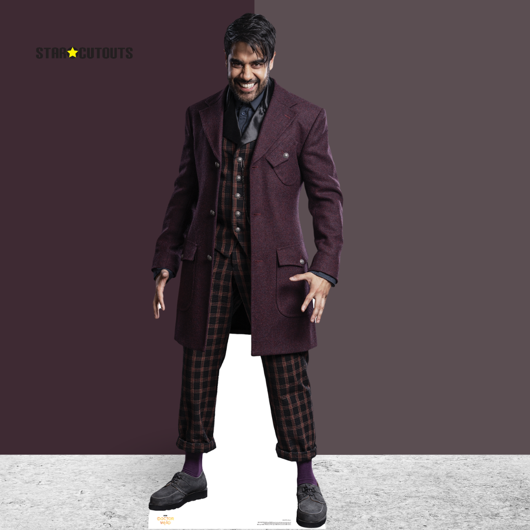The Master Sacha Dhawan Cardboard Cutout - mycardboardcutout
