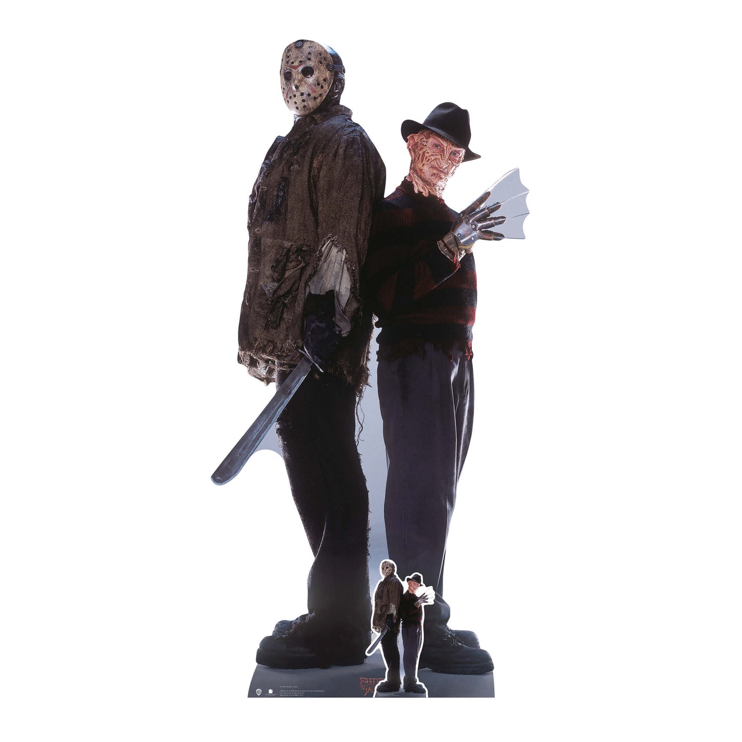 Freddy vs Jason Double Cardboard Cutout Lifesize - mycardboardcutout