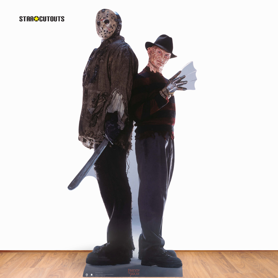 Freddy vs Jason Double Cardboard Cutout Lifesize - mycardboardcutout