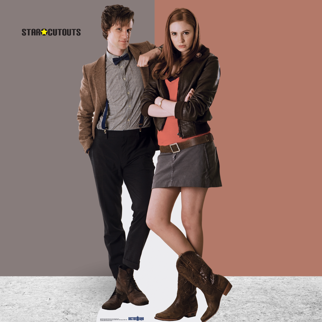 The Eleventh Doctor and Companion Amy Pond Cardboard Cutout - mycardboardcutout