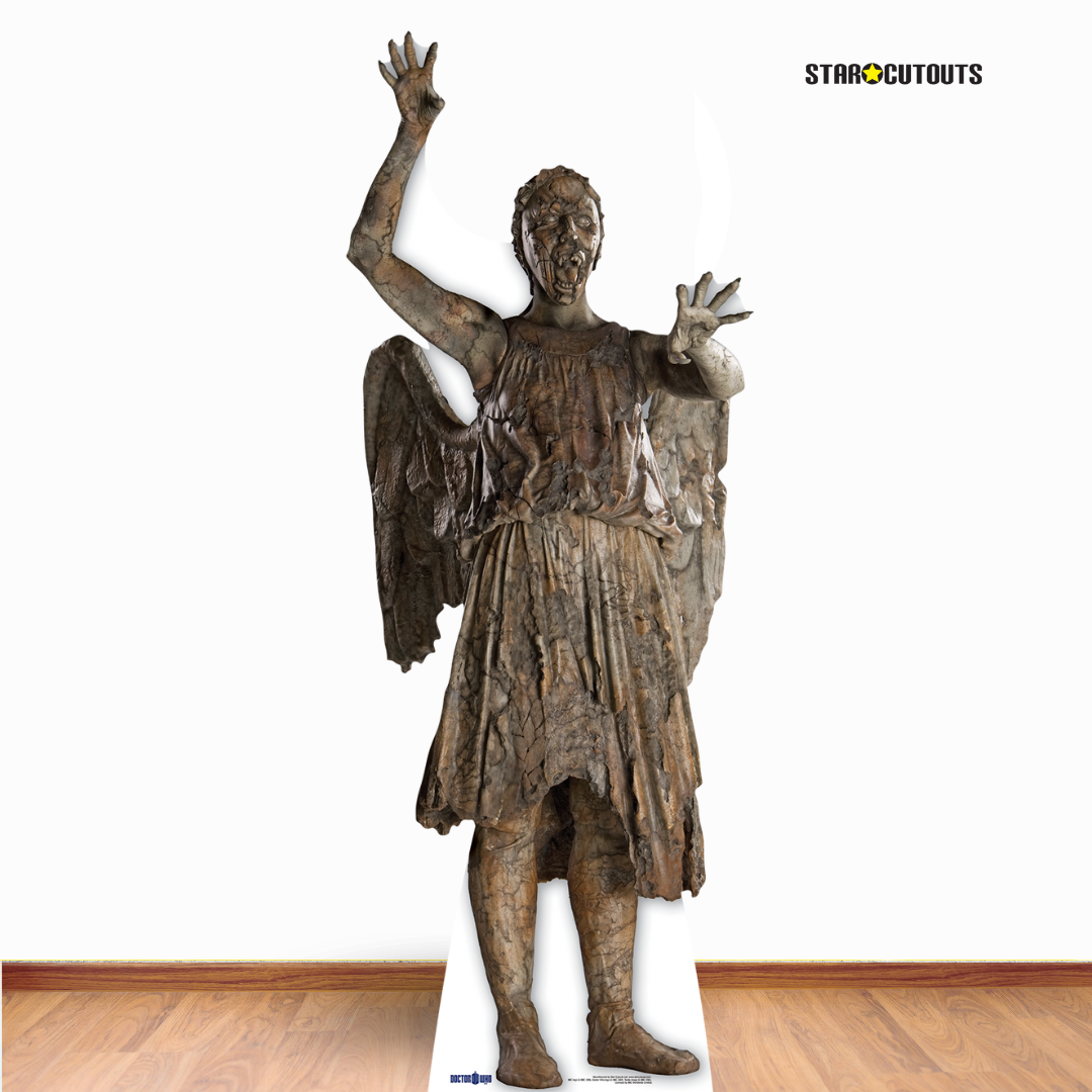 Weeping Angel Attacking Cardboard Cutout - mycardboardcutout