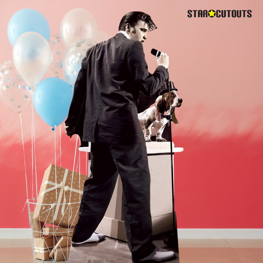 Elvis Presley TV Appearance Hound Dog Cardboard Cutout - mycardboardcutout