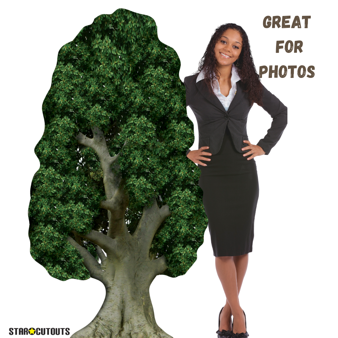 SC275 Tree Cardboard Cut Out Height 179cm - mycardboardcutout