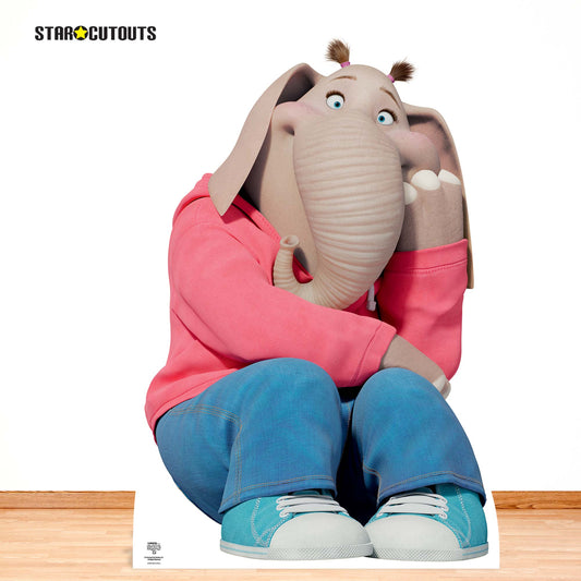 Meena Elephant Cardboard Cutout Official