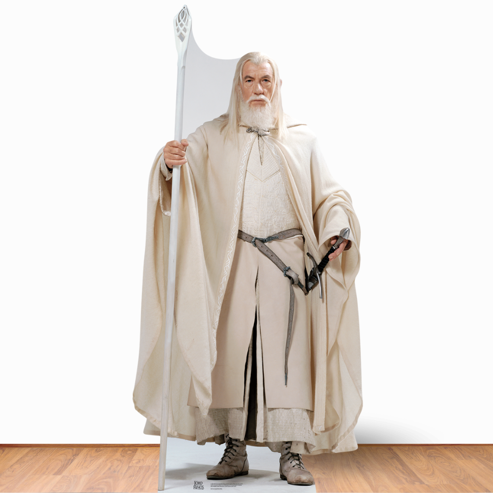 Gandalf the White The Lord of the Rings Cardboard Cutout Lifesize - mycardboardcutout