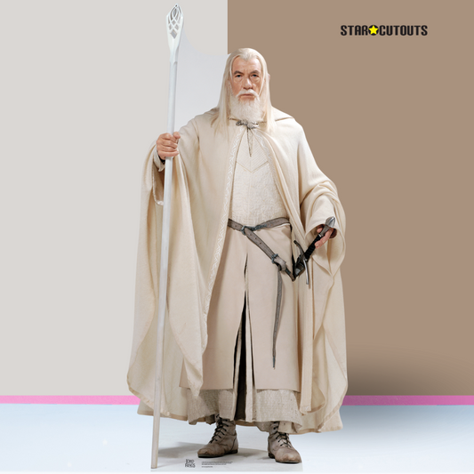 Gandalf the White The Lord of the Rings Cardboard Cutout Lifesize - mycardboardcutout