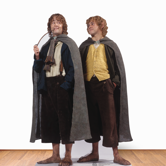 Merry and Pippin Double Lord of the Rings Cardboard Cutout - mycardboardcutout