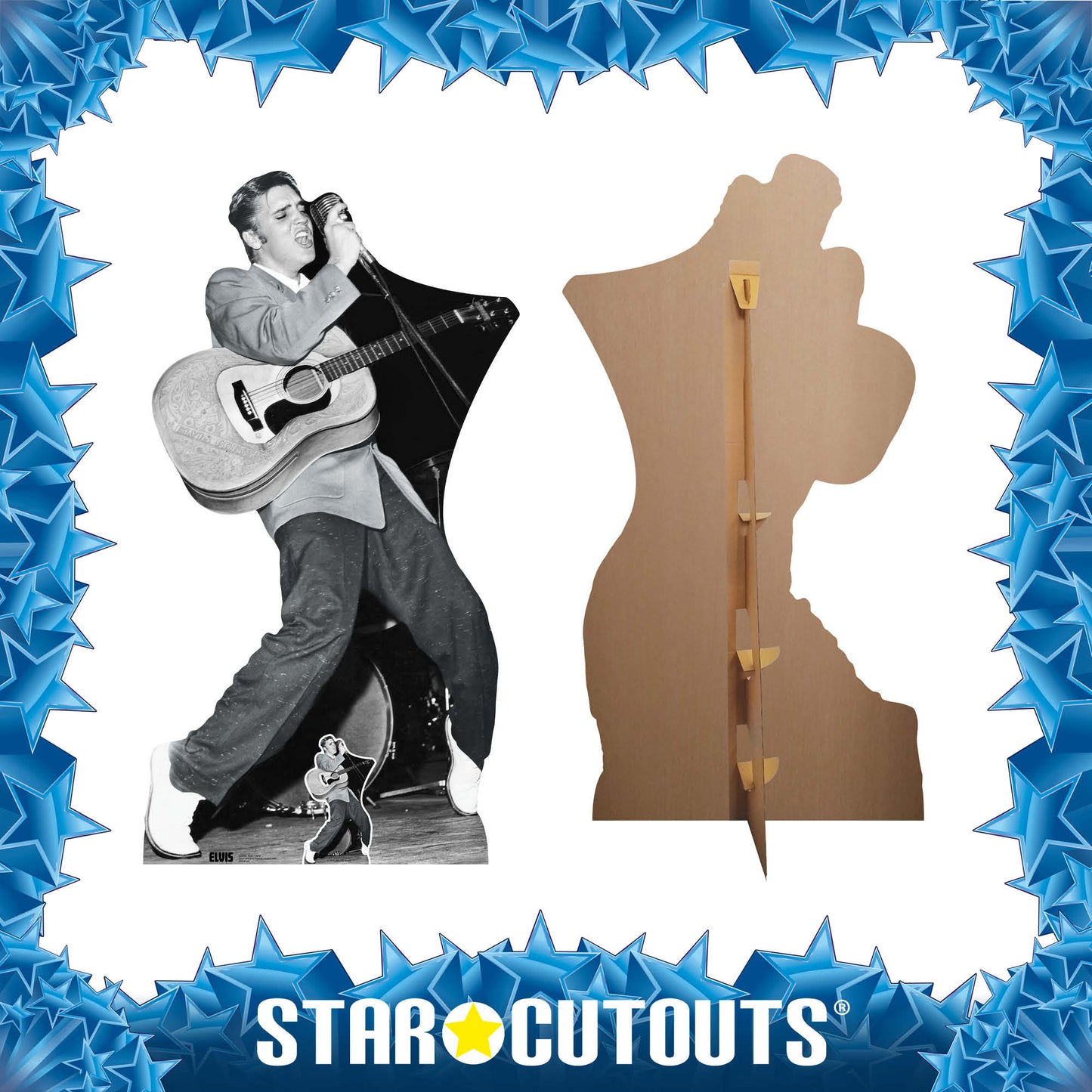 SC4252 Elvis Vintage Classic Cardboard Cut Out Height 172cm - mycardboardcutout