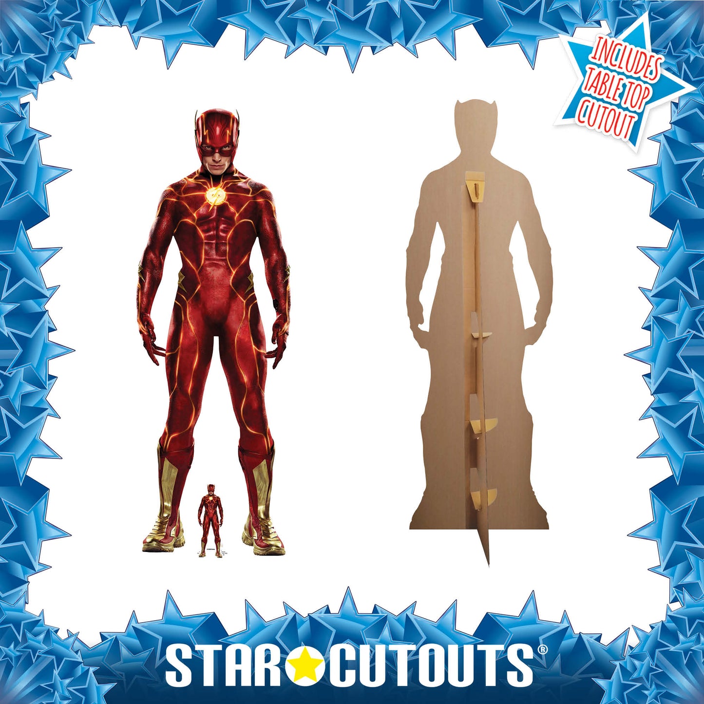 The Flash DC Ezra Miller Live Action 2023 Cardboard Cutout - mycardboardcutout