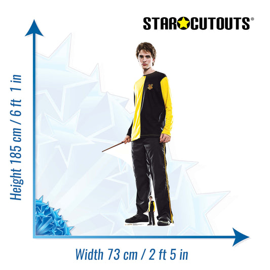 SC4283 Cedric Diggory Harry Potter Cardboard Cutout With Mini - mycardboardcutout