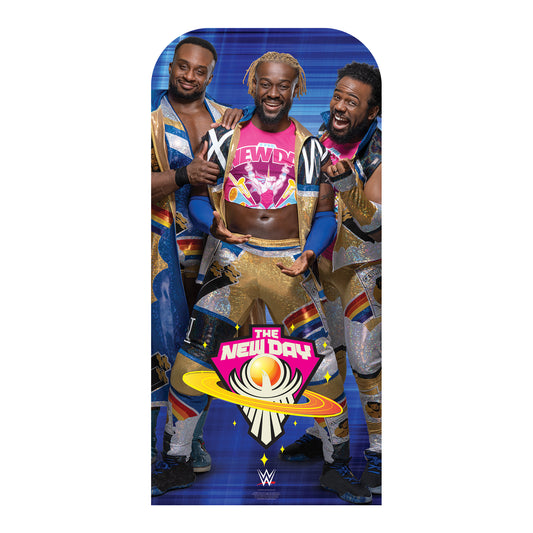SC4330 The New Day WWE Cardboard Cut Out Height 193cm - mycardboardcutout