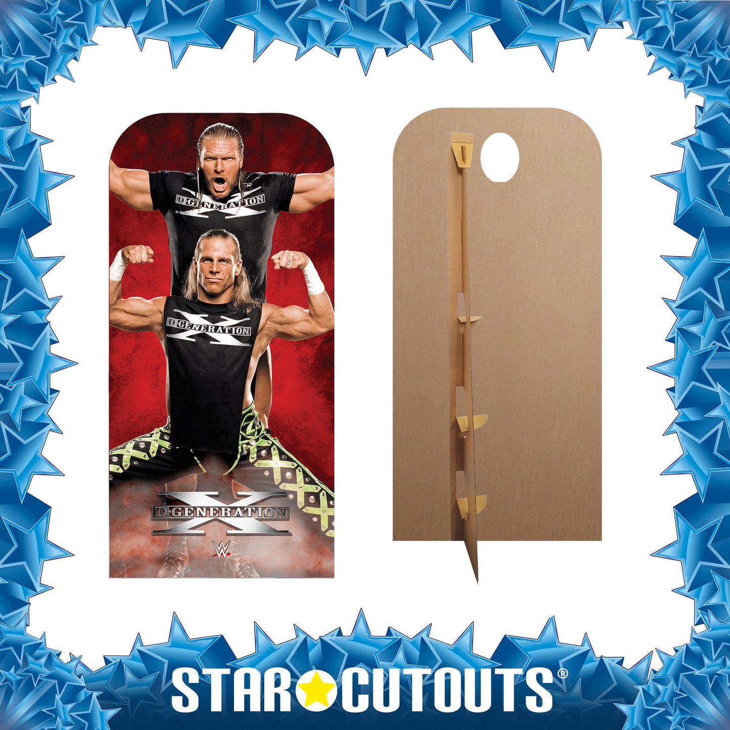 SC4347 D-Generation X WWE Stand In Cardboard Cut Out Height 193cm - mycardboardcutout