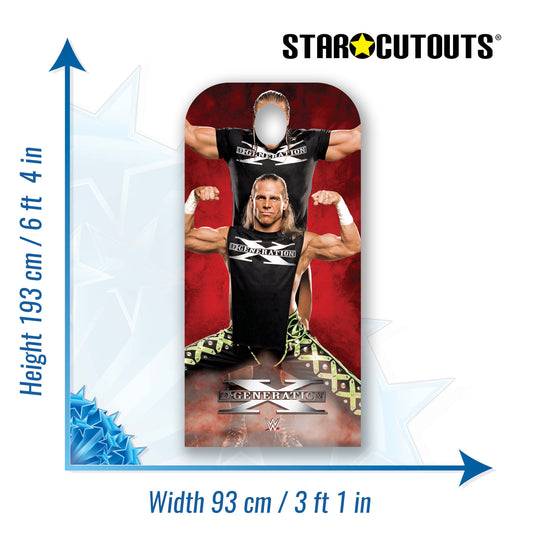 SC4347 D-Generation X WWE Stand In Cardboard Cut Out Height 193cm - mycardboardcutout