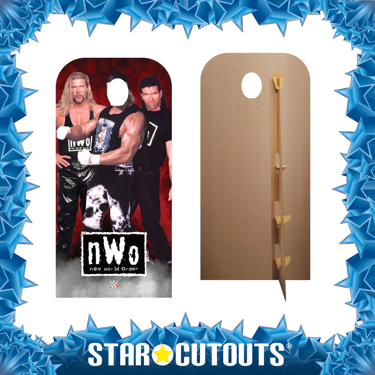SC4348 NWO WWE Stand In Cardboard Cut Out Height 193cm - mycardboardcutout