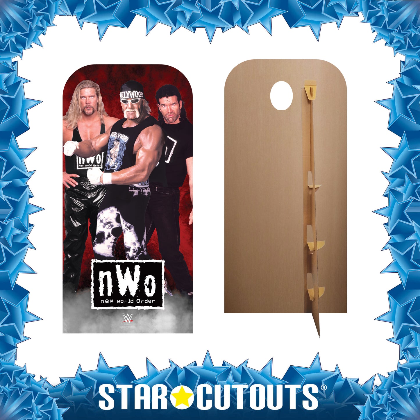 SC4348 NWO WWE Stand In Cardboard Cut Out Height 193cm - mycardboardcutout