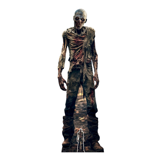 SC4352 Zombie Skeleton Cardboard Cut Out Height 185cm