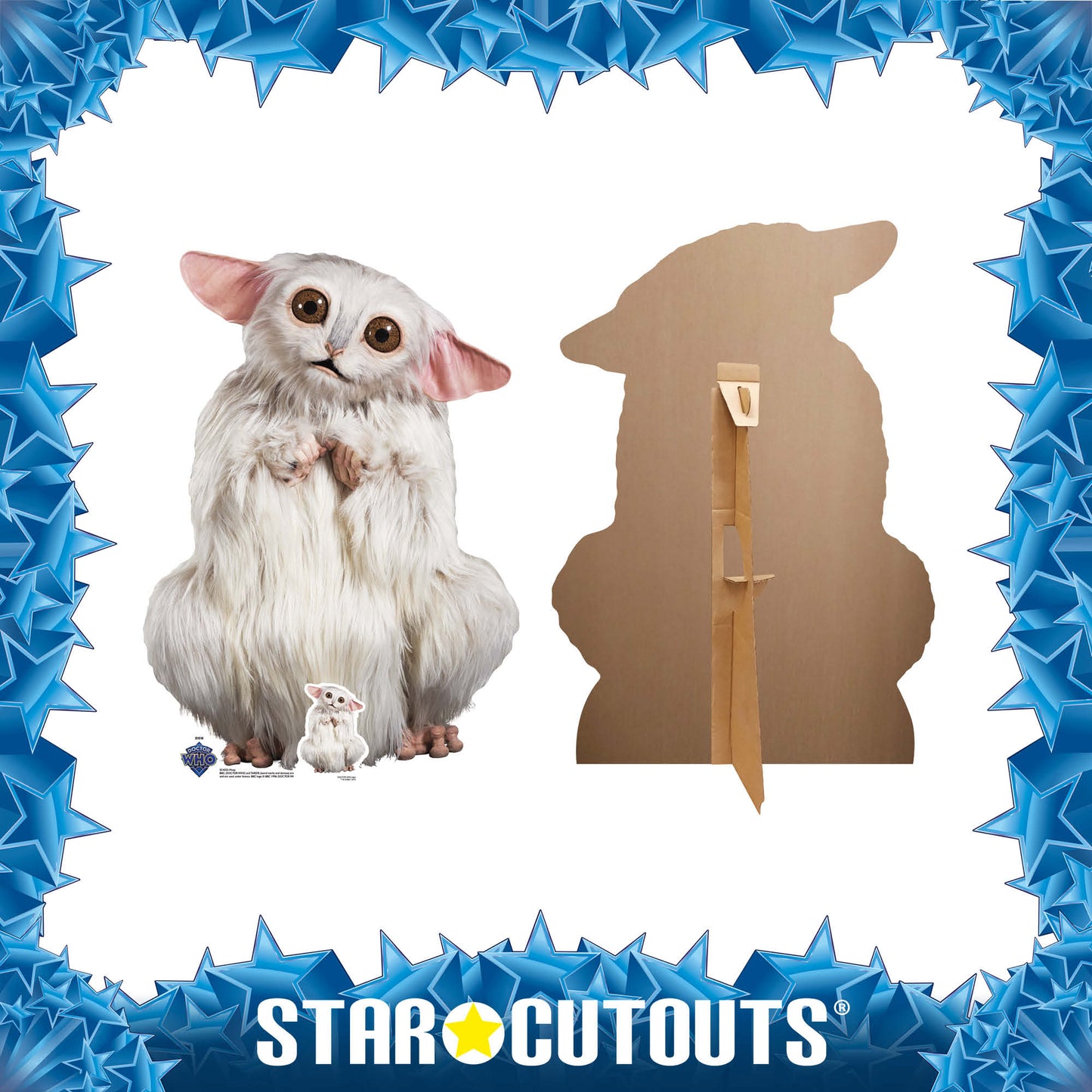 SC4355 The Meep Cardboard Cut Out Height 92cm - mycardboardcutout