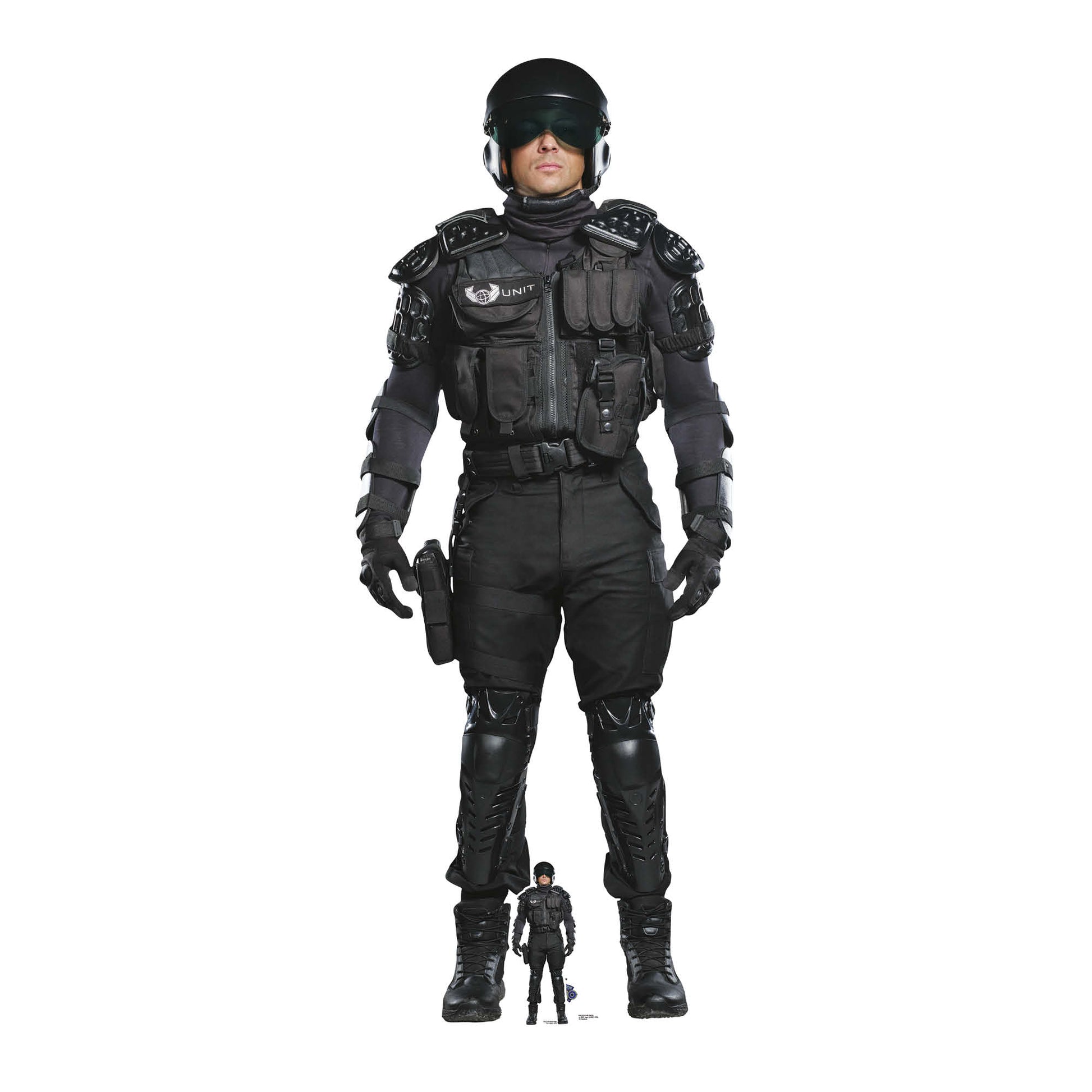 SC4356 UNIT soldier Cardboard Cut Out Height 186cm - mycardboardcutout