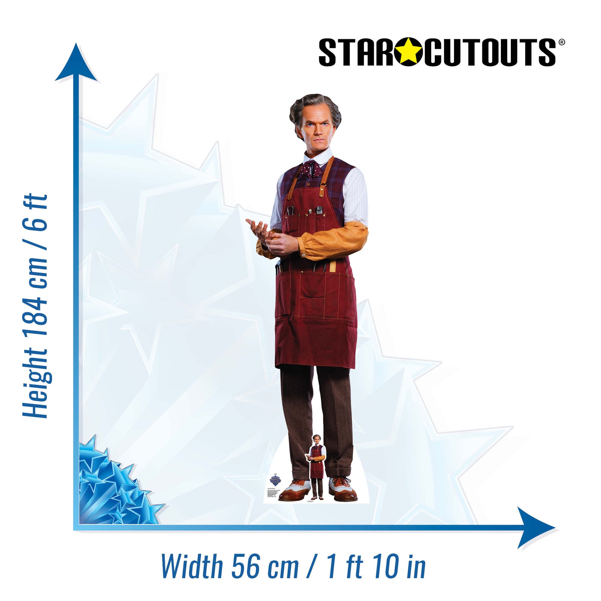 SC4357 Toymaker Neil Patrick Harris Cardboard Cut Out Height 184cm - mycardboardcutout