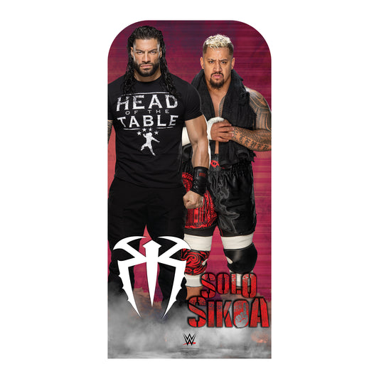 SC4365 Reigns and Sikoa WWE Stand In Cardboard Cut Out Height 193cm - mycardboardcutout