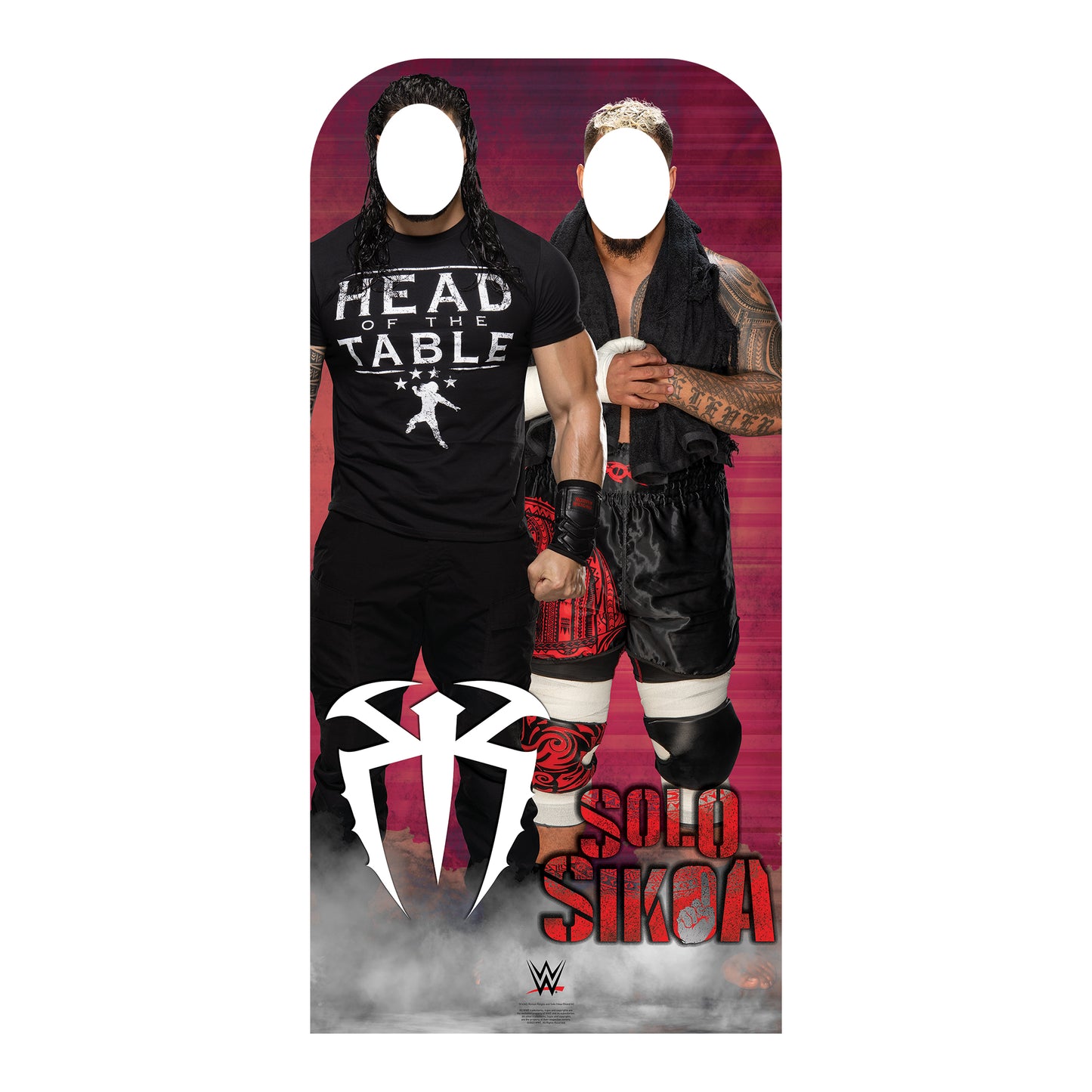 SC4365 Reigns and Sikoa WWE Stand In Cardboard Cut Out Height 193cm