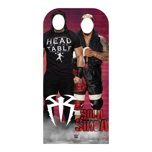 SC4365 Reigns and Sikoa WWE Stand In Cardboard Cut Out Height 193cm - mycardboardcutout