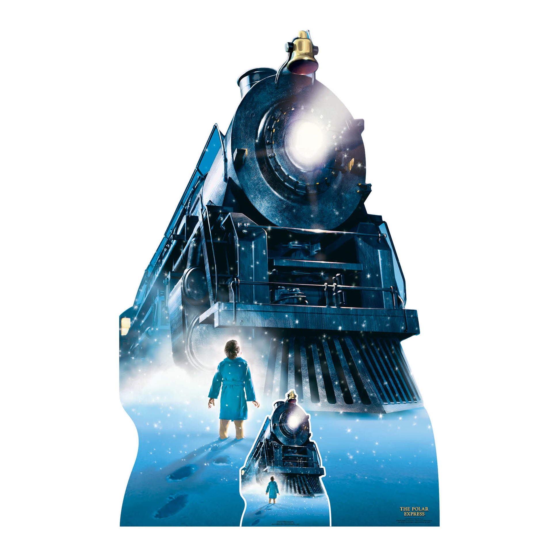 SC4380 Polar Express Train Cardboard Cut Out Height 142cm - mycardboardcutout
