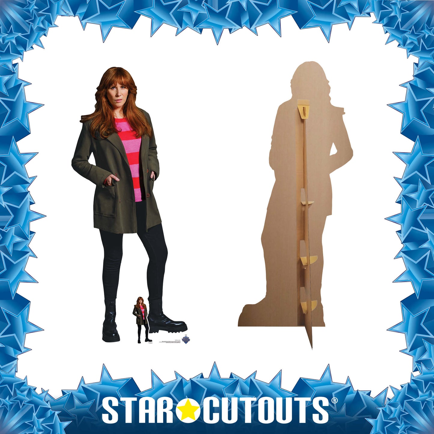 SC4390 Donna Noble Doctor Who Cardboard Cut Out Height 171cm - mycardboardcutout