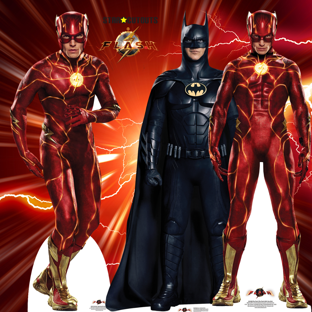The Flash DC Ezra Miller Live Action 2023 Cardboard Cutout - mycardboardcutout