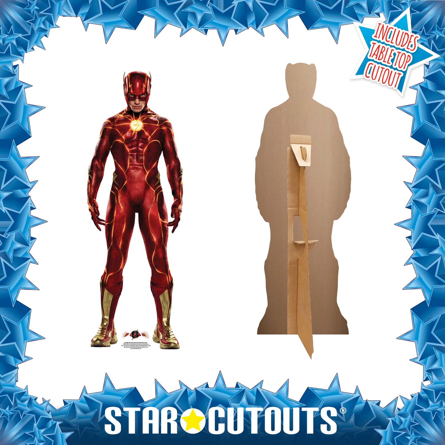 The Flash 2023 Star Mini Ezra Miller Cardboard Cutout - mycardboardcutout